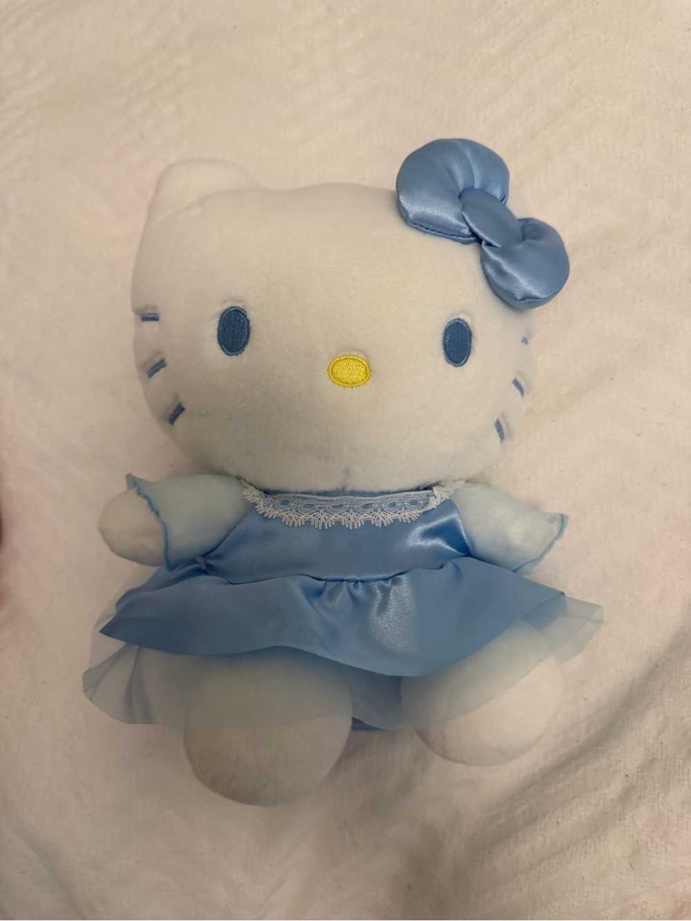 Hello Kitty Blue Bow & Satin Dress Plush